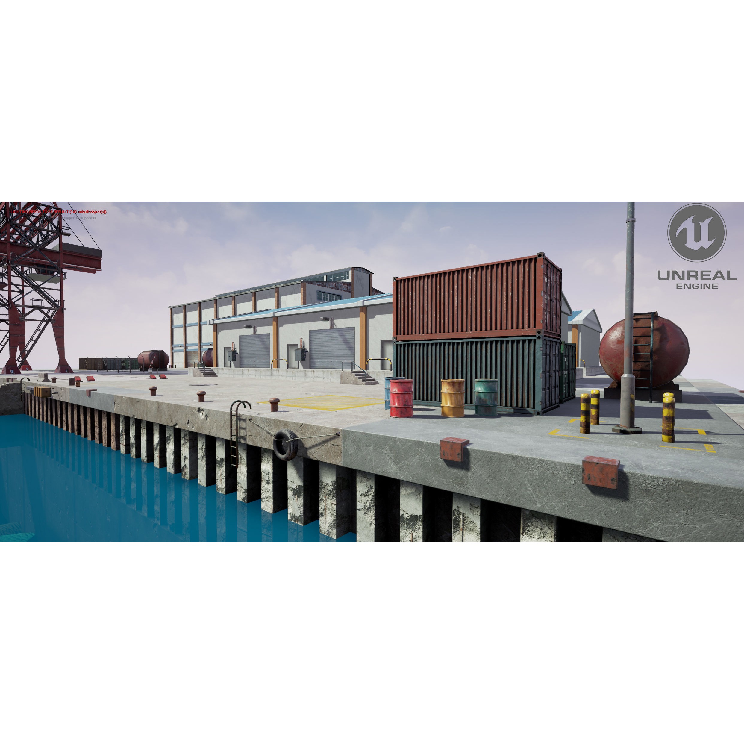 Module Based Harbor Creator - Low-Poly Game-Ready 3D Model - View 39