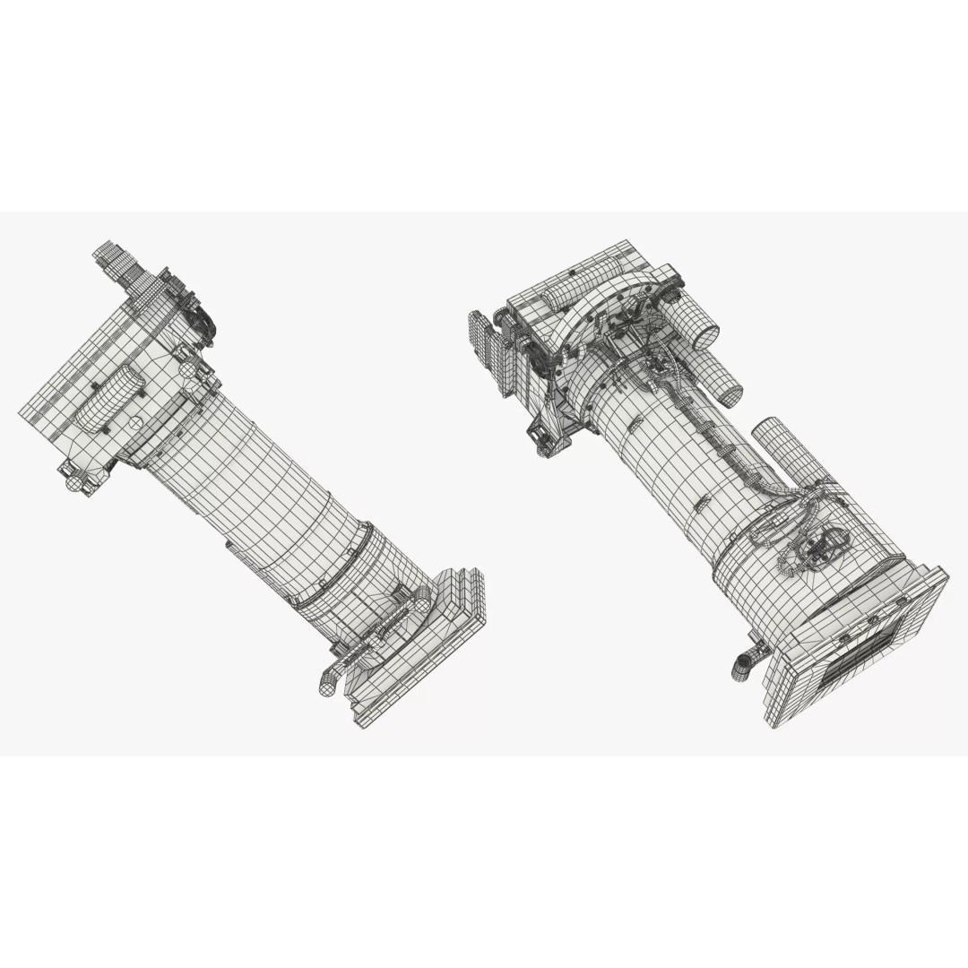 NASA Science Camera Mastcam-Z 3D Model – High-Quality PBR Asset, FBX - View 12
