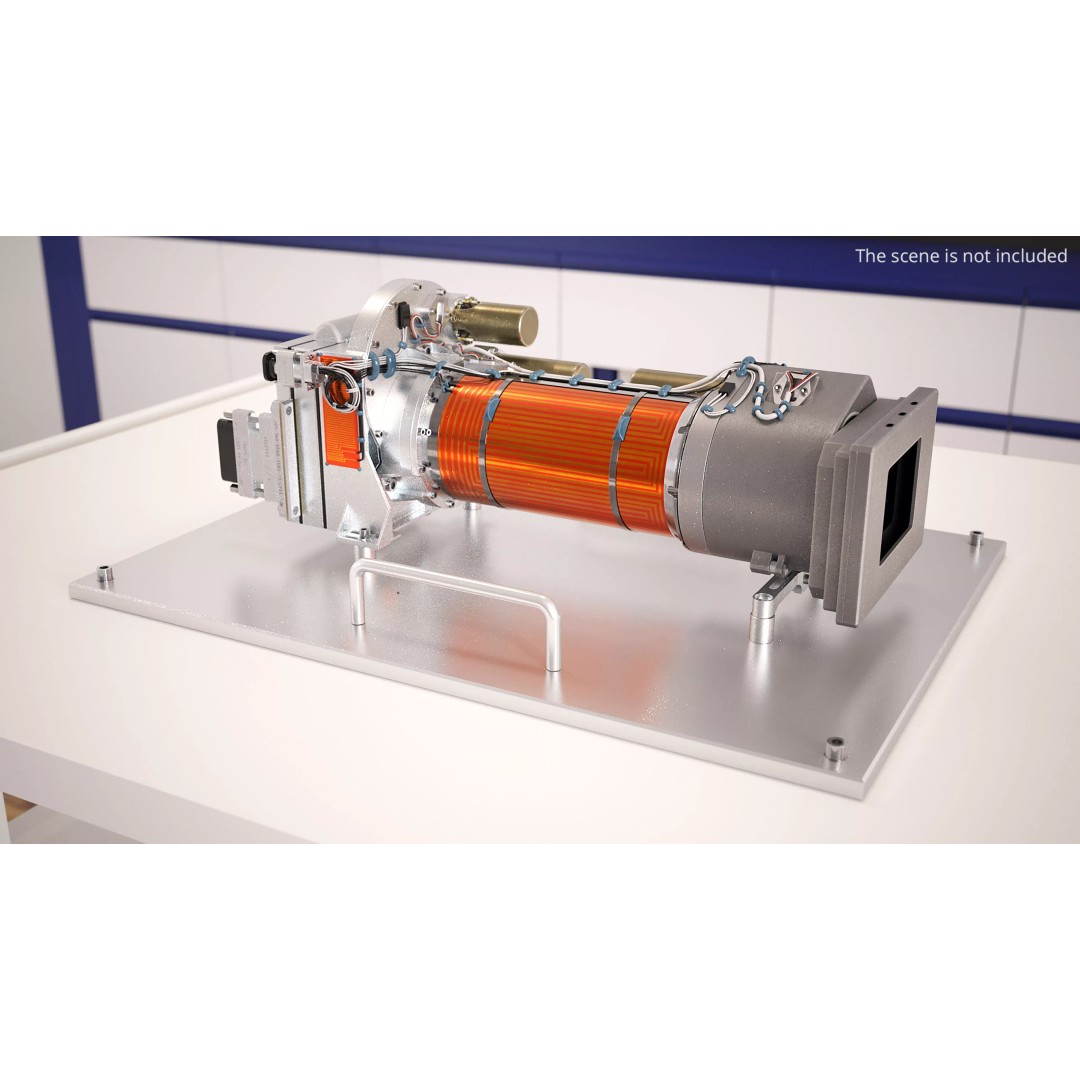 NASA Science Camera Mastcam-Z 3D Model – High-Quality PBR Asset, FBX - View 3