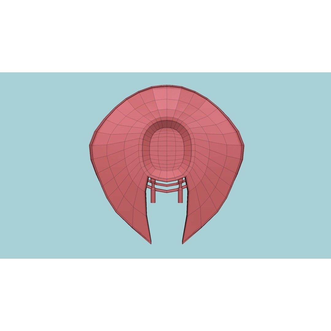 Alien Spaceship 3D Model – Low Poly Sci-Fi Spacecraft, FBX & OBJ - View 21