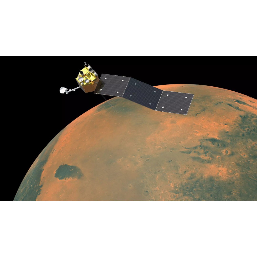 Satellite Station 3D Model – Realistic Mars Orbiting Satellite, FBX - View 10