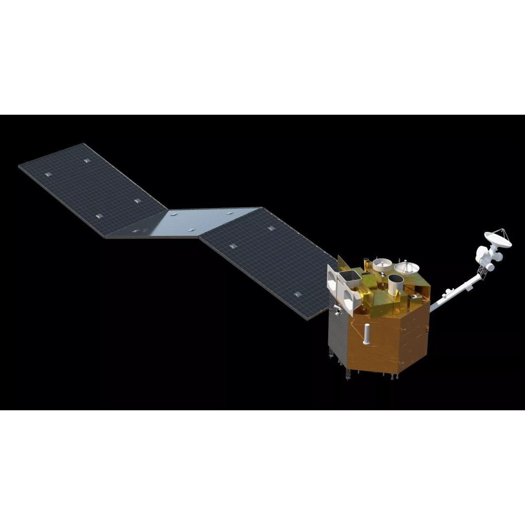 Satellite Station 3D Model – Realistic Mars Orbiting Satellite, FBX - View 11