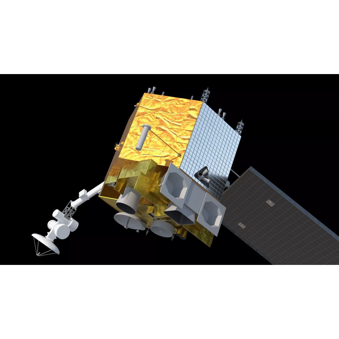 Satellite Station 3D Model – Realistic Mars Orbiting Satellite, FBX - View 15