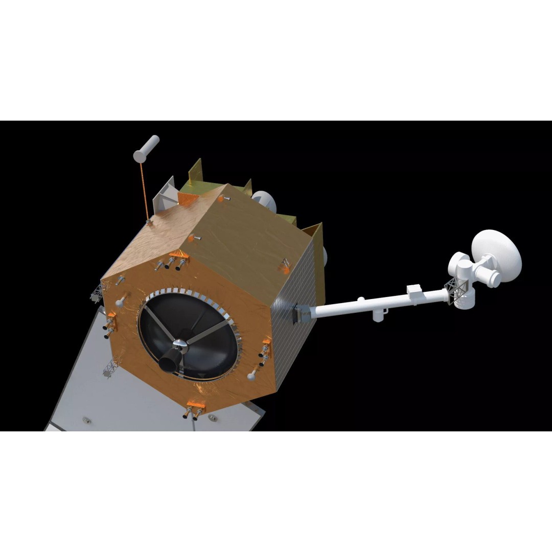 Satellite Station 3D Model – Realistic Mars Orbiting Satellite, FBX - View 16
