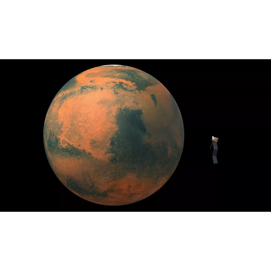 Satellite Station 3D Model – Realistic Mars Orbiting Satellite, FBX - View 8