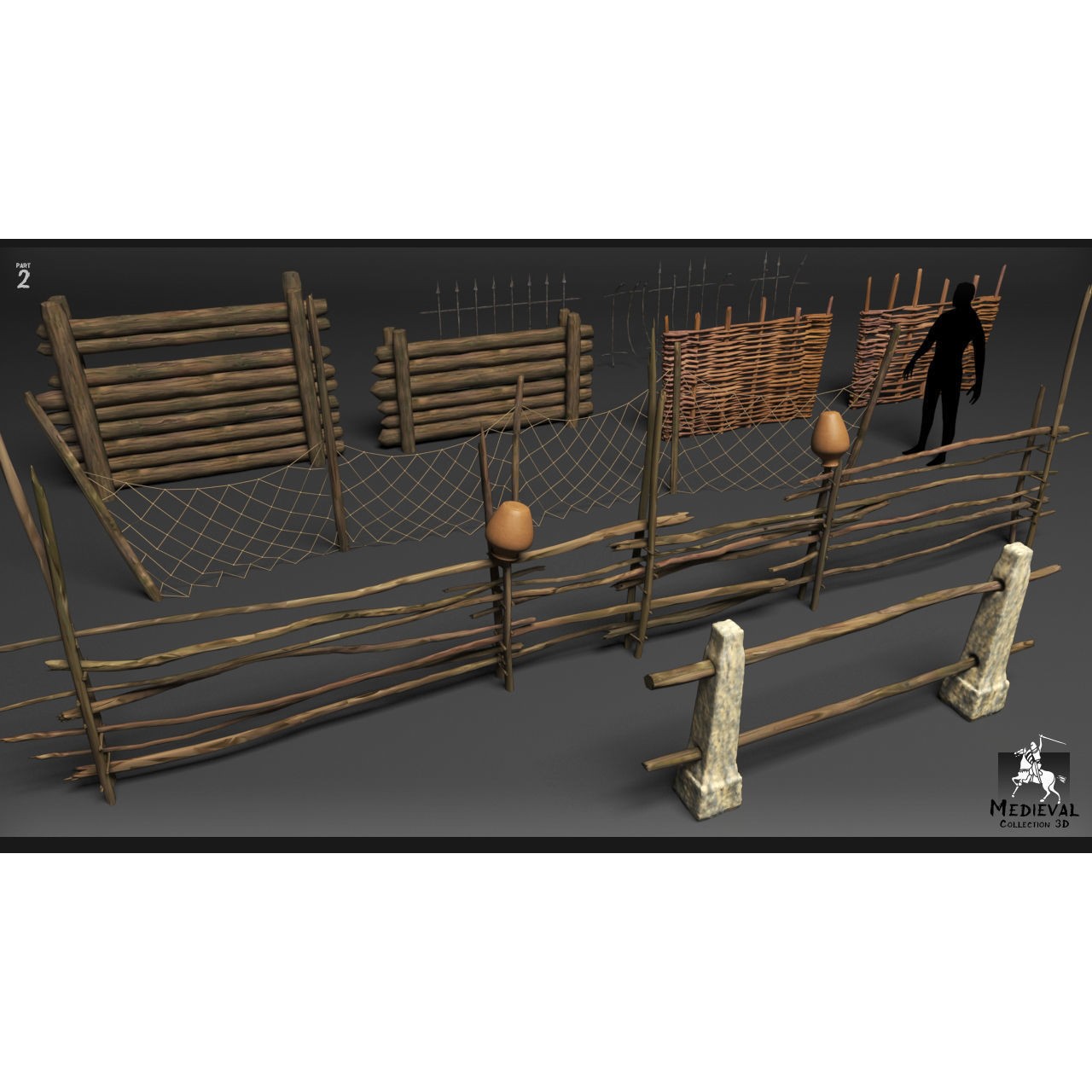 Medieval Collection Part 2 - 3D Model - View 5