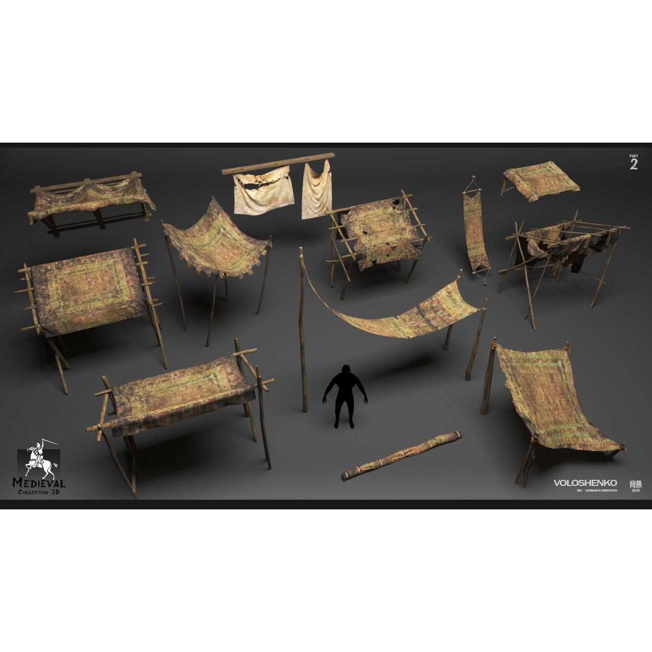 Medieval Collection Part 2 - 3D Model - View 7