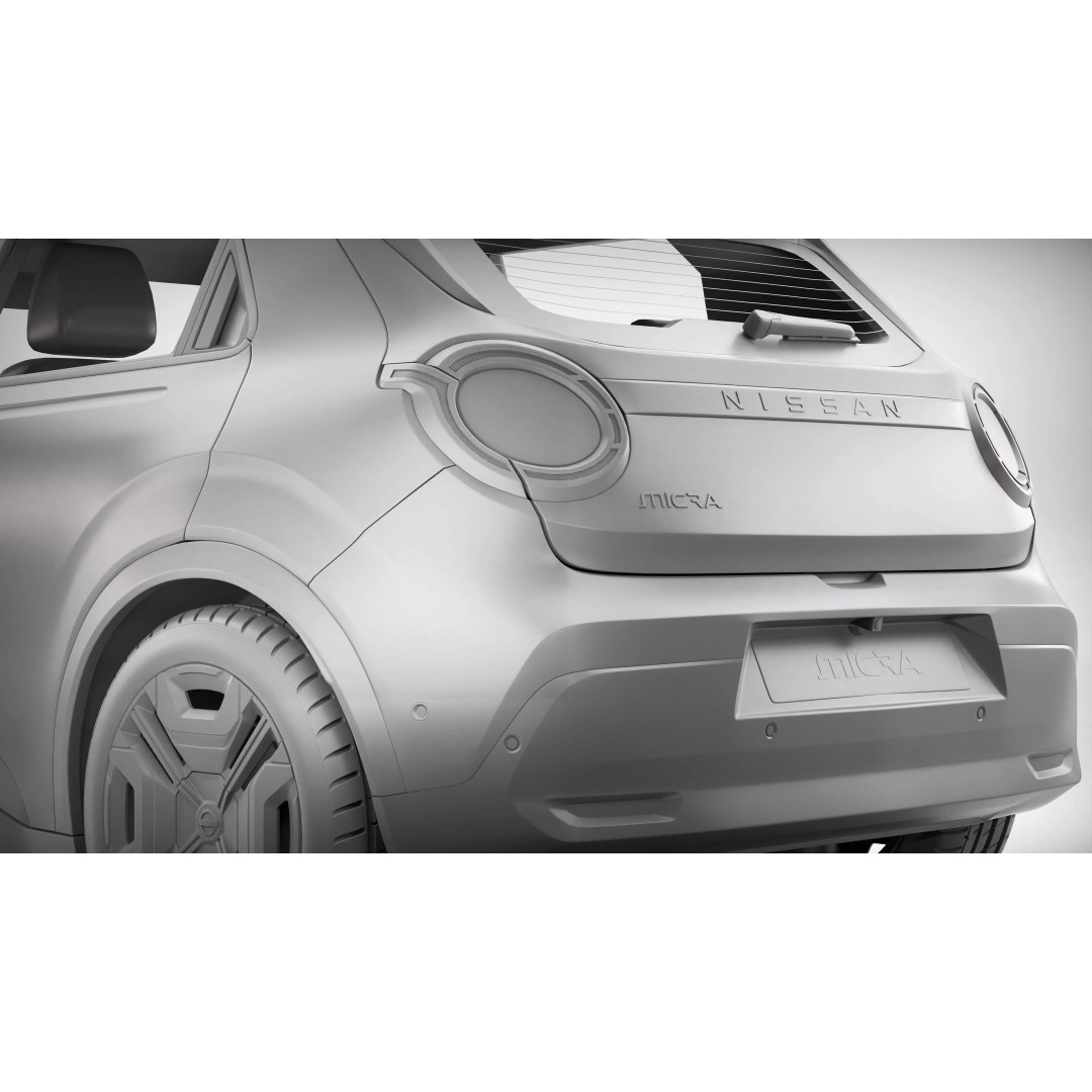 Nissan Micra 2026 3D Model – High Poly Vehicle for Archviz, FBX, OBJ - View 20