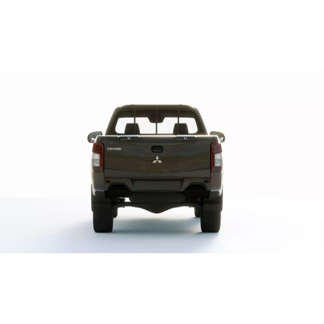 Mitsubishi L200 Regular Cab 2019 3D Model – High Quality PBR Asset, Multiple Formats - View 10