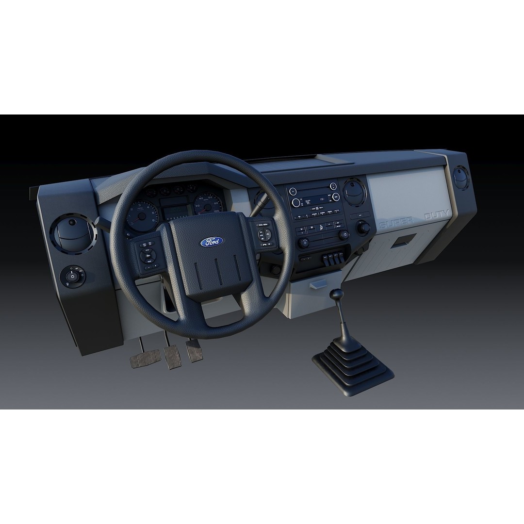 Dump Truck 3D Model – Low Poly Game Asset, FBX & OBJ Formats - View 58