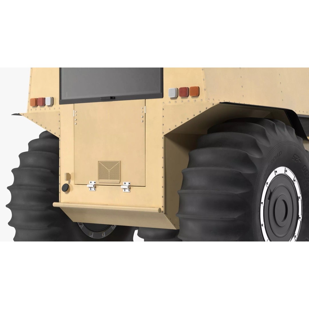 Amphibious ATV 3D Model – High-Quality Off-Road Vehicle with PBR Textures - View 18