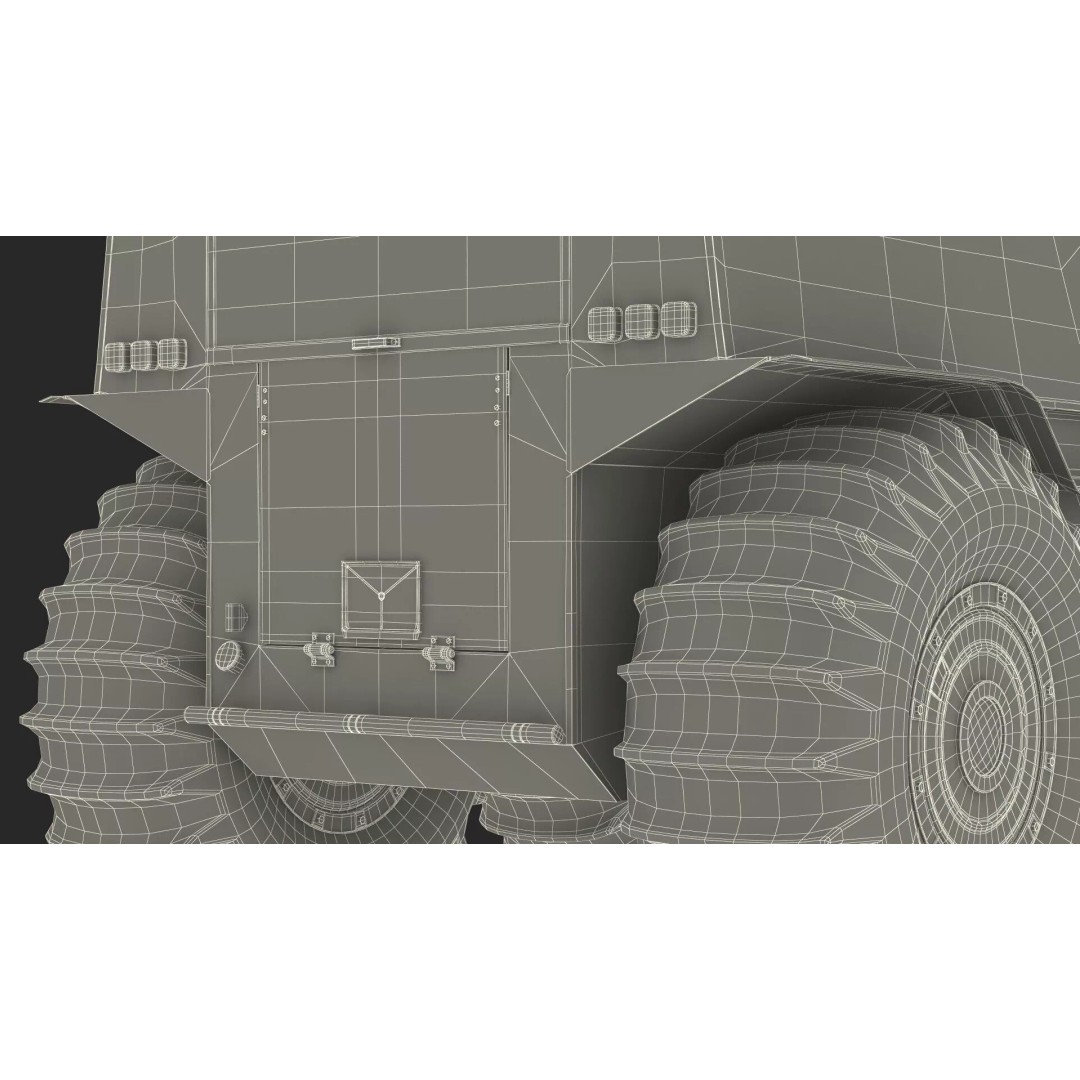 Amphibious ATV 3D Model – High-Quality Off-Road Vehicle with PBR Textures - View 31
