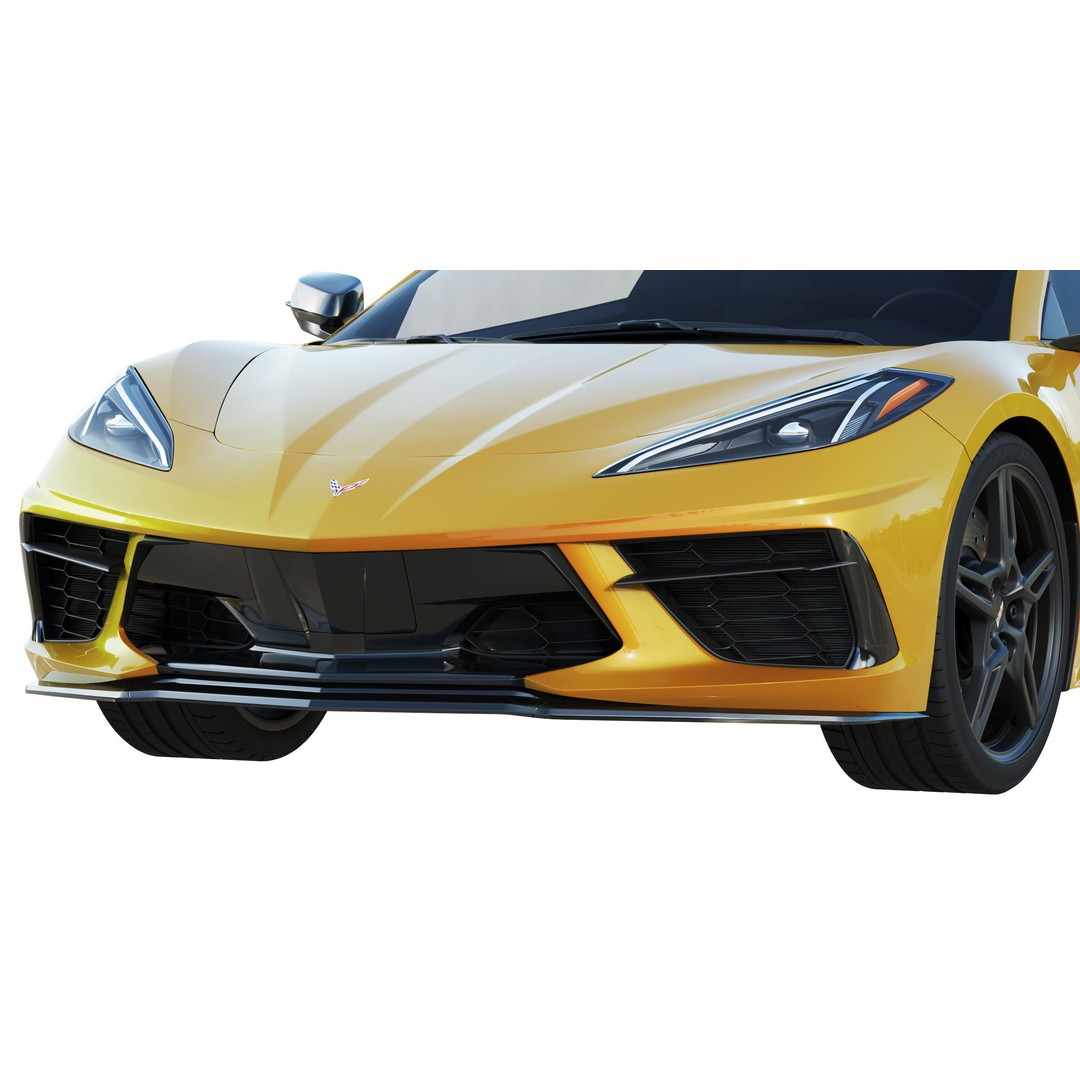 Chevrolet Corvette C8 2020 Stingray 3D Model – High Poly PBR Asset, FBX, OBJ - View 12