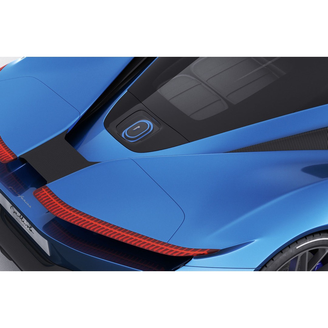 Pininfarina Battista 2019 3D Model – High Poly Sport Car, FBX, OBJ - View 12