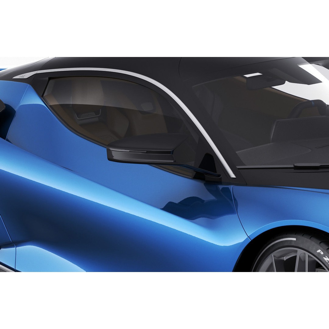 Pininfarina Battista 2019 3D Model – High Poly Sport Car, FBX, OBJ - View 22