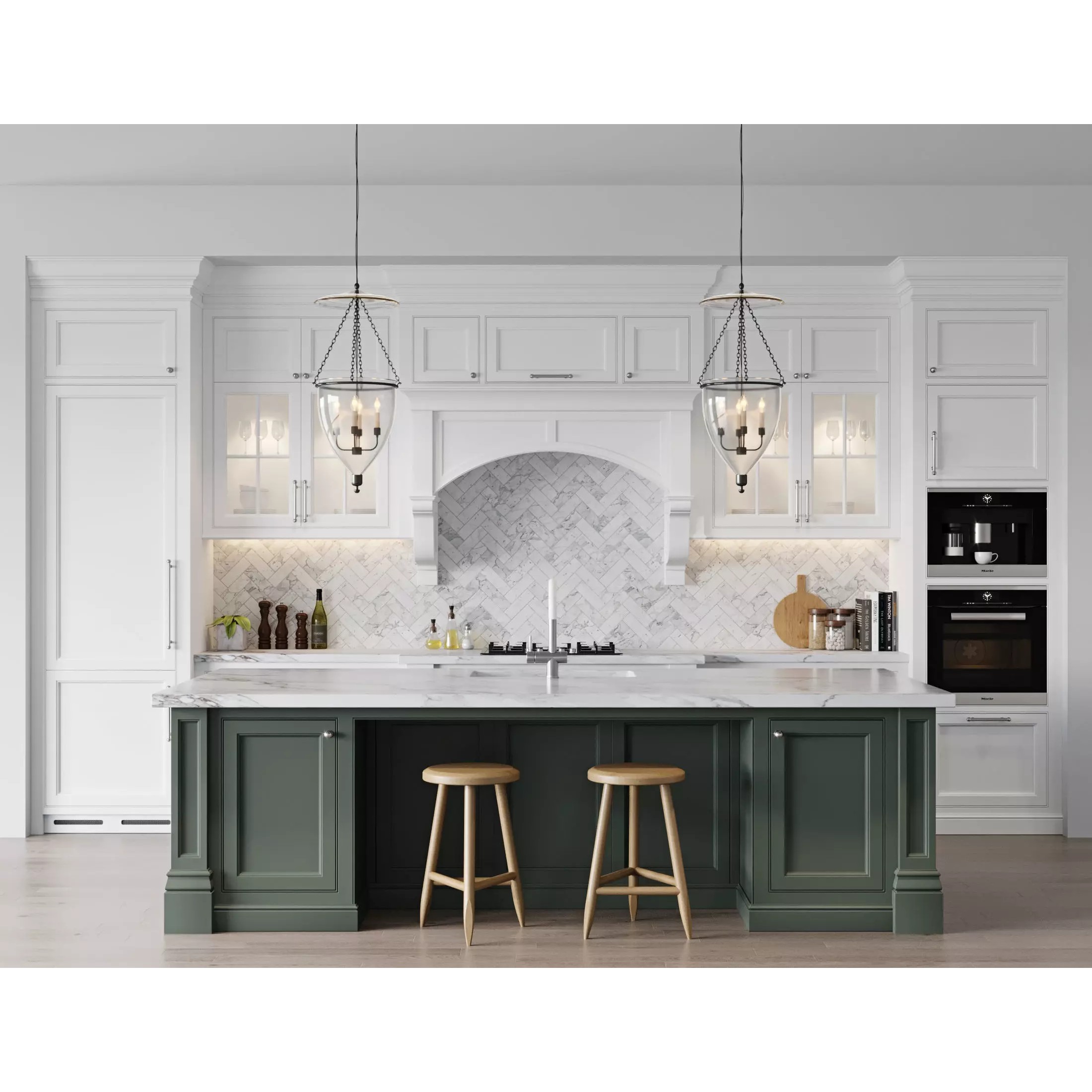Classic Kitchen 6 - Game-Ready 3D Model - View 2