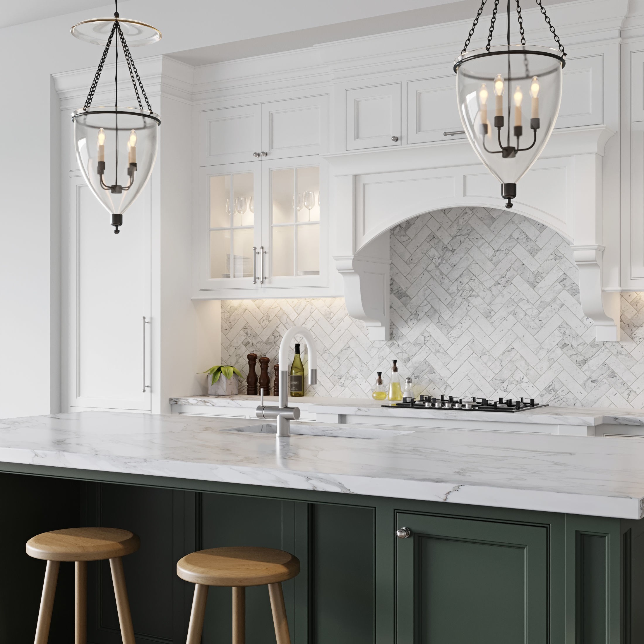 Classic Kitchen 6 - Game-Ready 3D Model - View 5