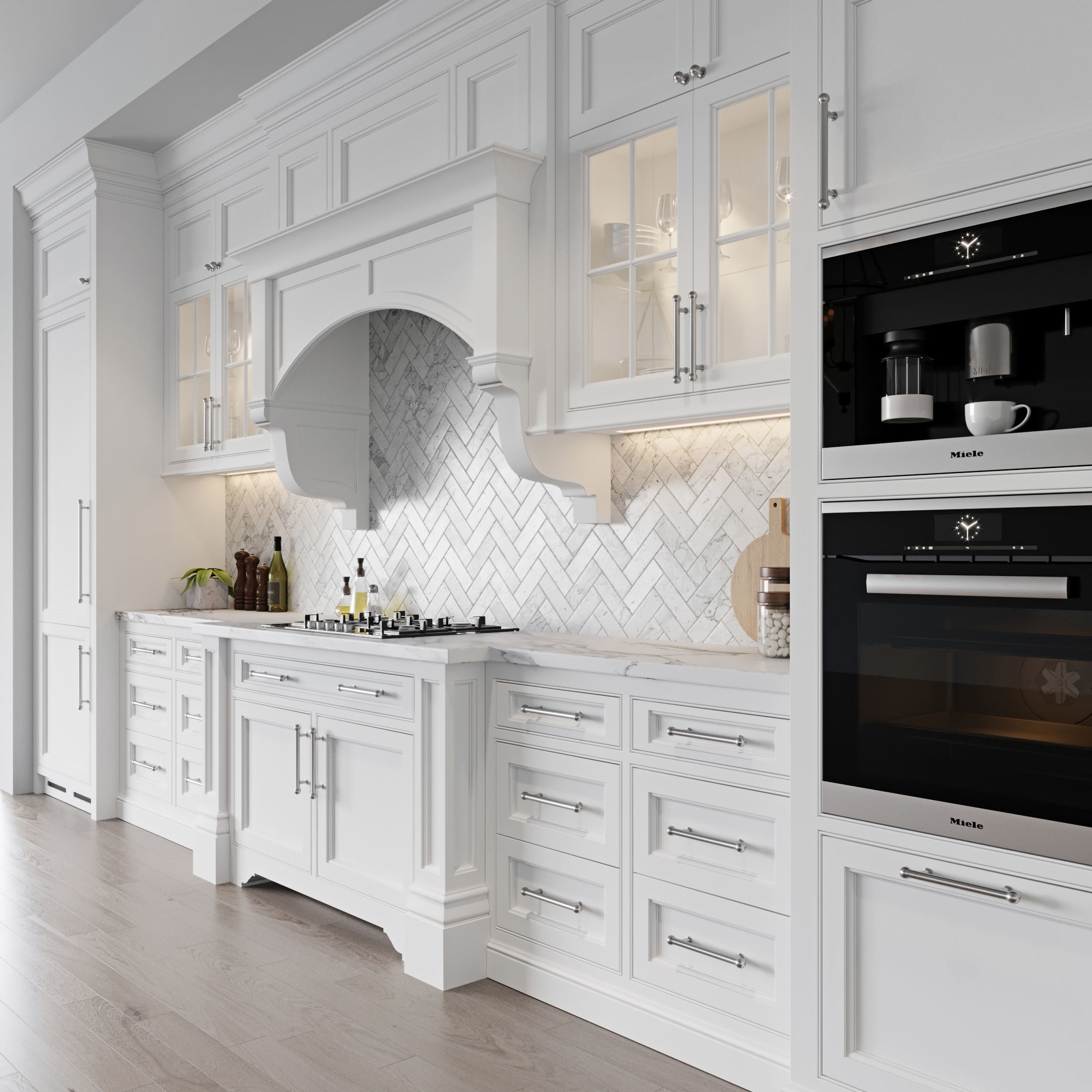 Classic Kitchen 6 - Game-Ready 3D Model - View 6