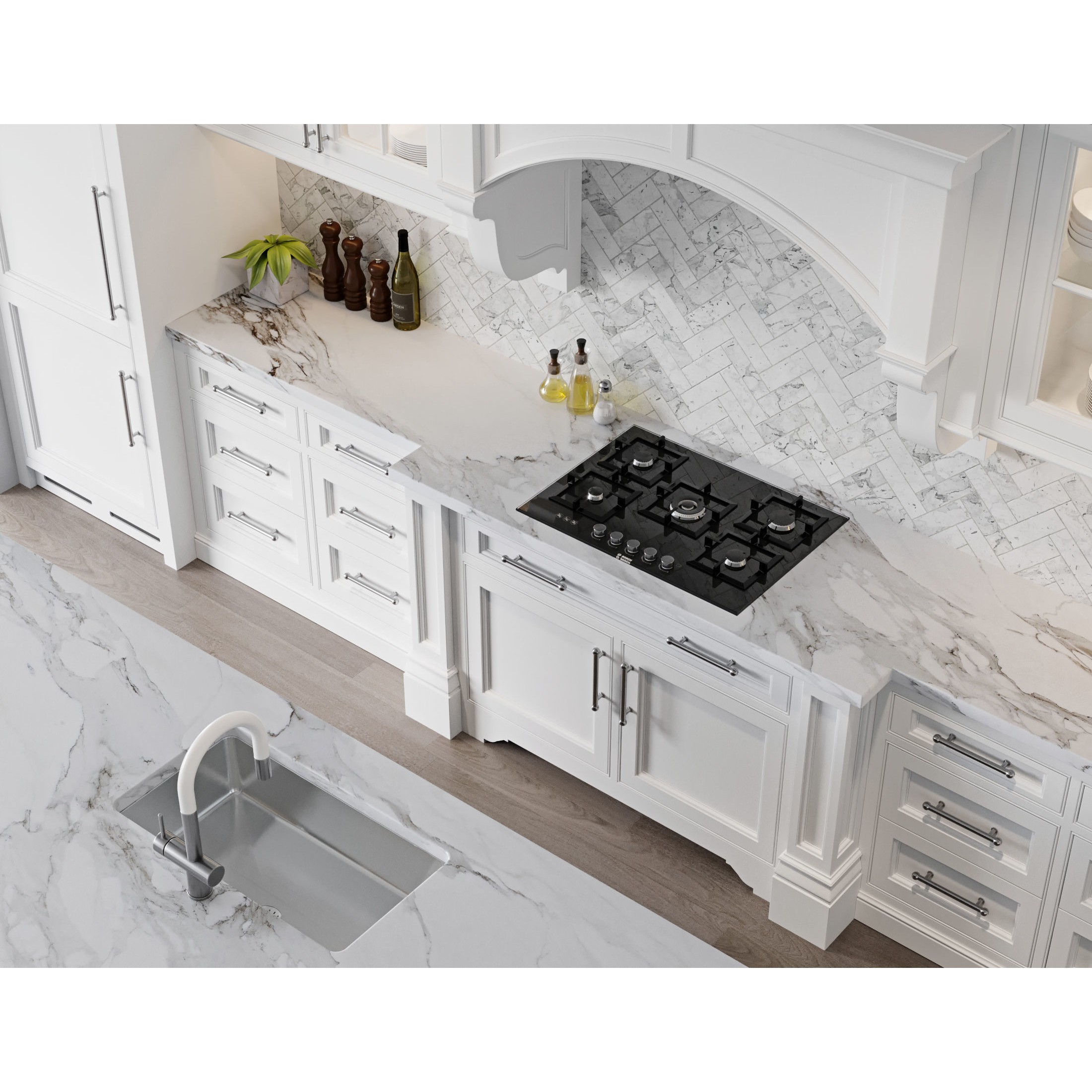 Classic Kitchen 6 - Game-Ready 3D Model - View 8