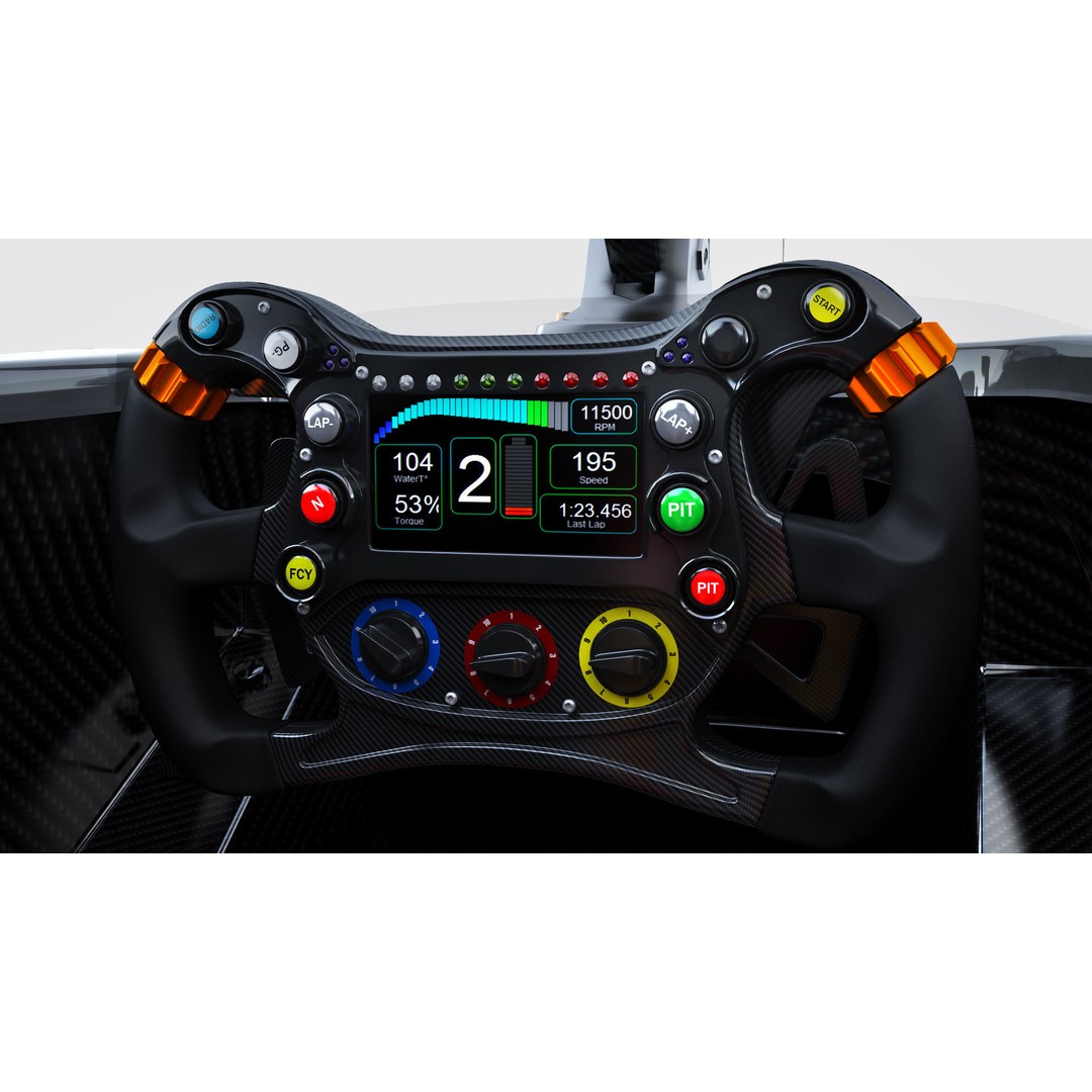 Dallara F2 2022 3D Model – High Poly Racing Car Asset, FBX, OBJ - View 16