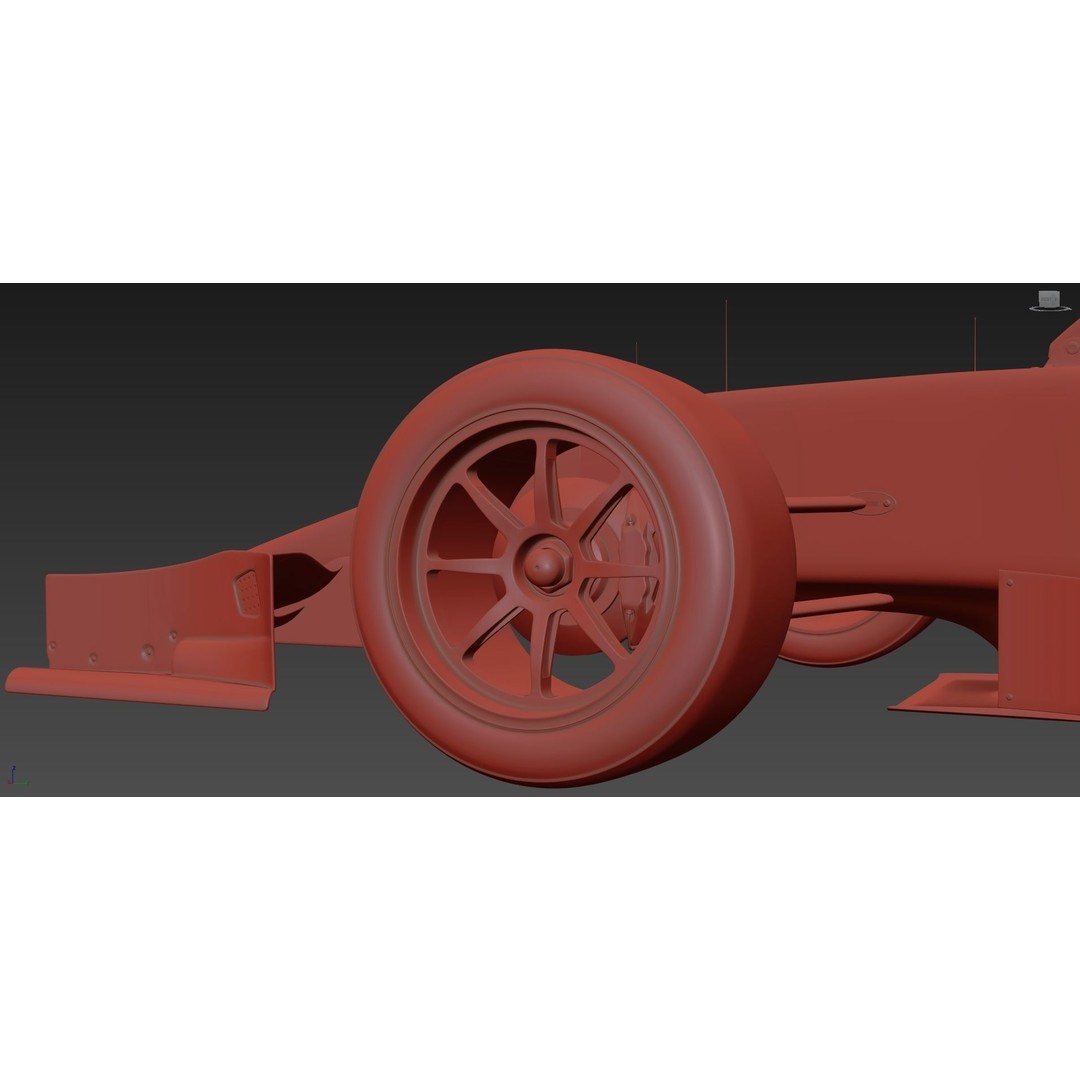 Dallara F2 2022 3D Model – High Poly Racing Car Asset, FBX, OBJ - View 18