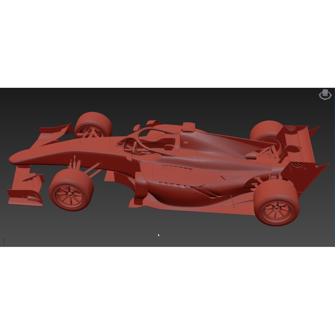 Dallara F2 2022 3D Model – High Poly Racing Car Asset, FBX, OBJ - View 19