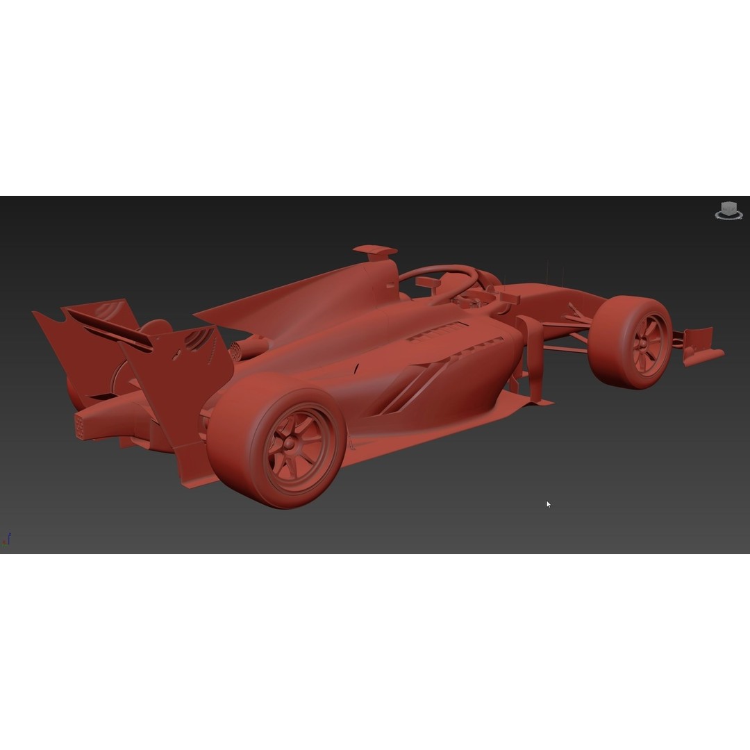 Dallara F2 2022 3D Model – High Poly Racing Car Asset, FBX, OBJ - View 21