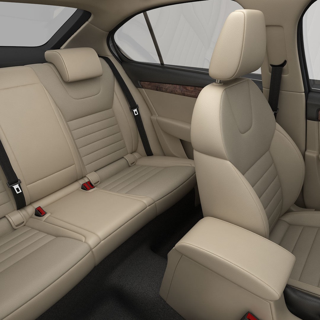 Skoda Octavia 3D Model – Detailed Sedan Interior, FBX, OBJ - View 21