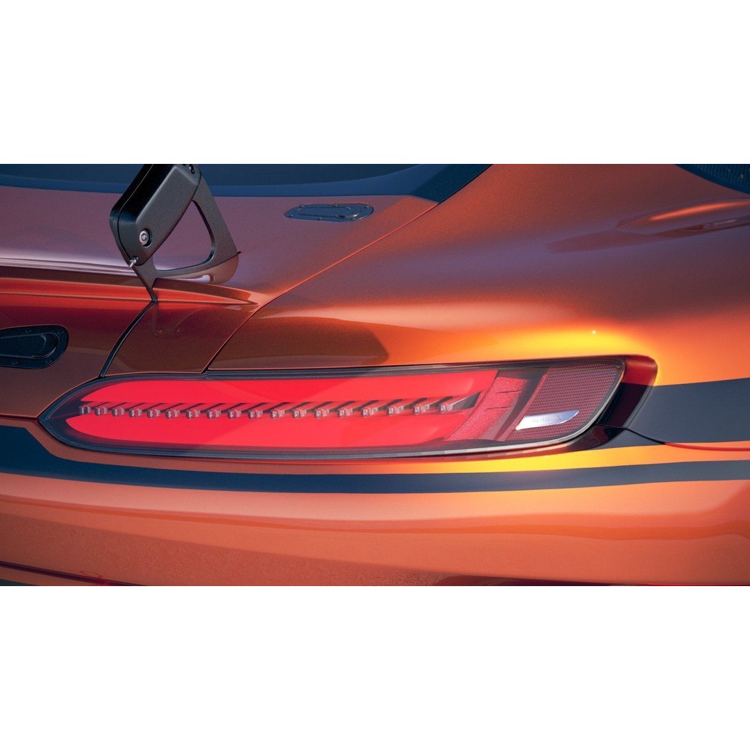 Mercedes AMG GT3 2020 3D Model – High Poly Racing Car, FBX, OBJ - View 18
