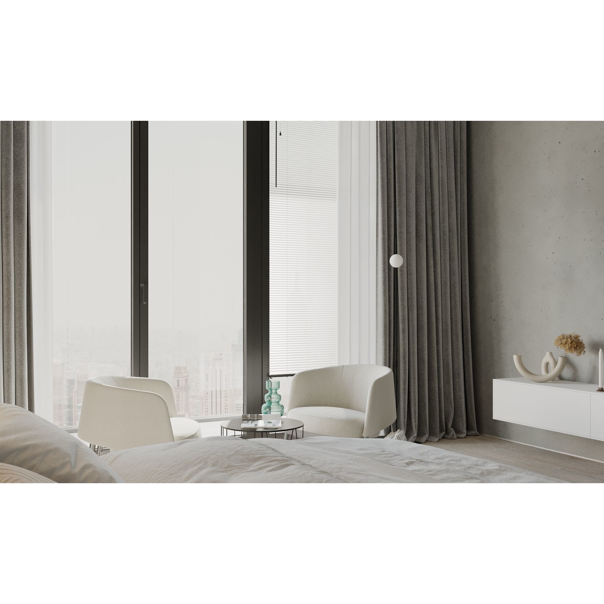 New York Apartment - Interior Scene 3D Model - View 11