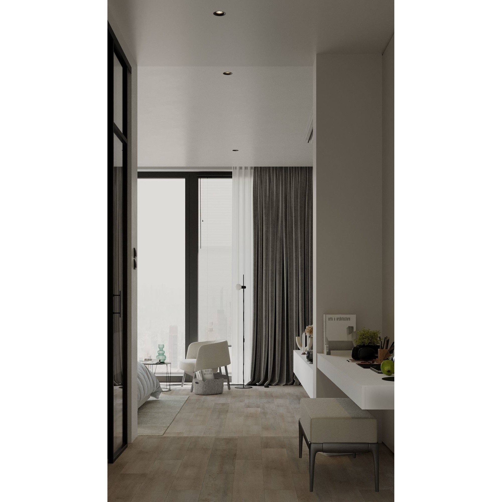 New York Apartment - Interior Scene 3D Model - View 20