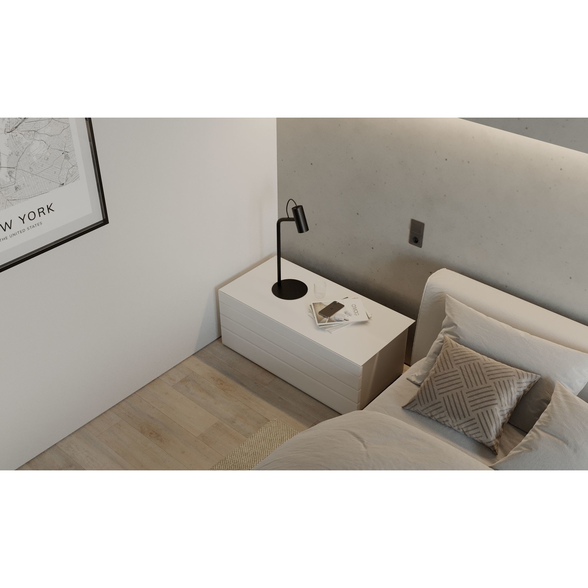 New York Apartment - Interior Scene 3D Model - View 25