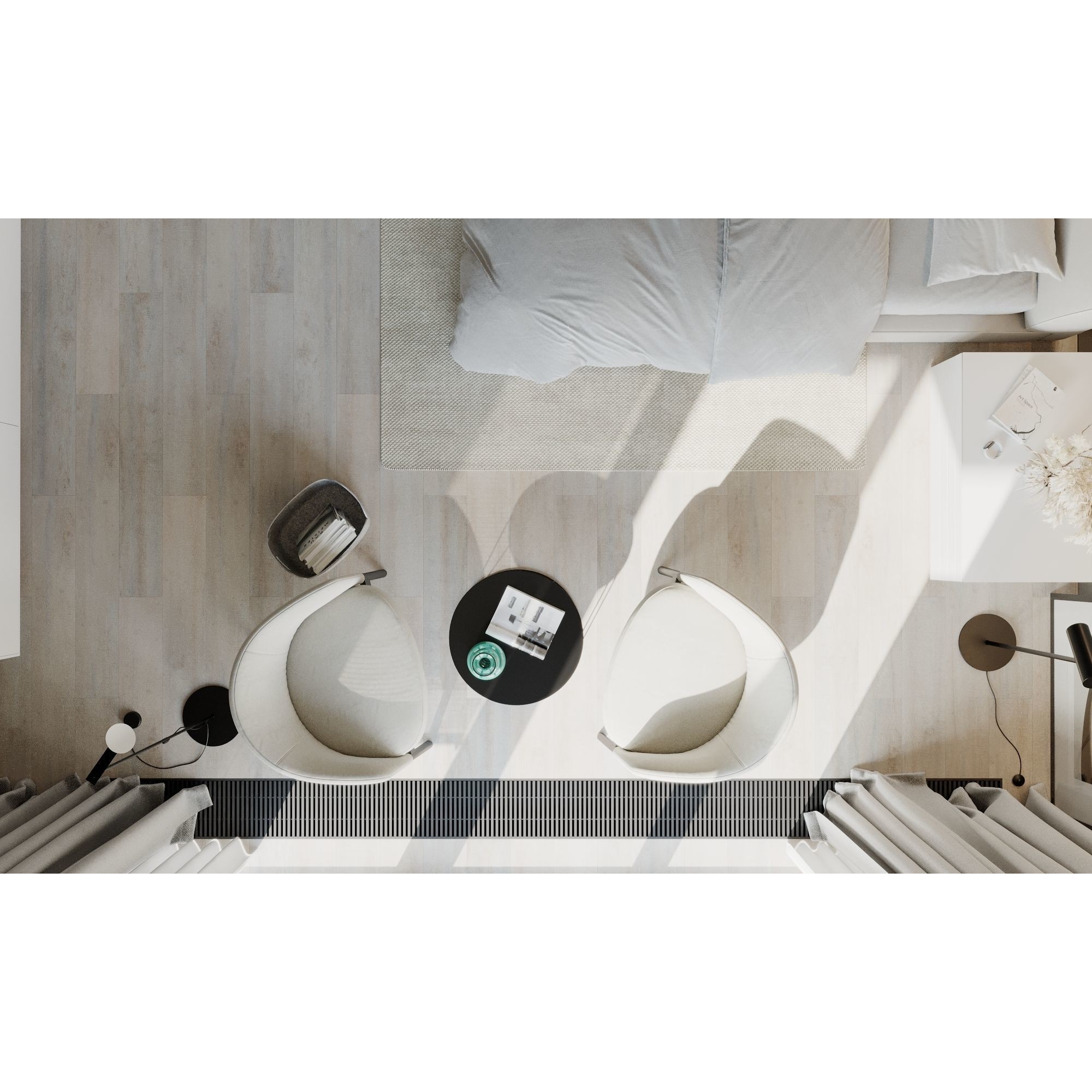 New York Apartment - Interior Scene 3D Model - View 28