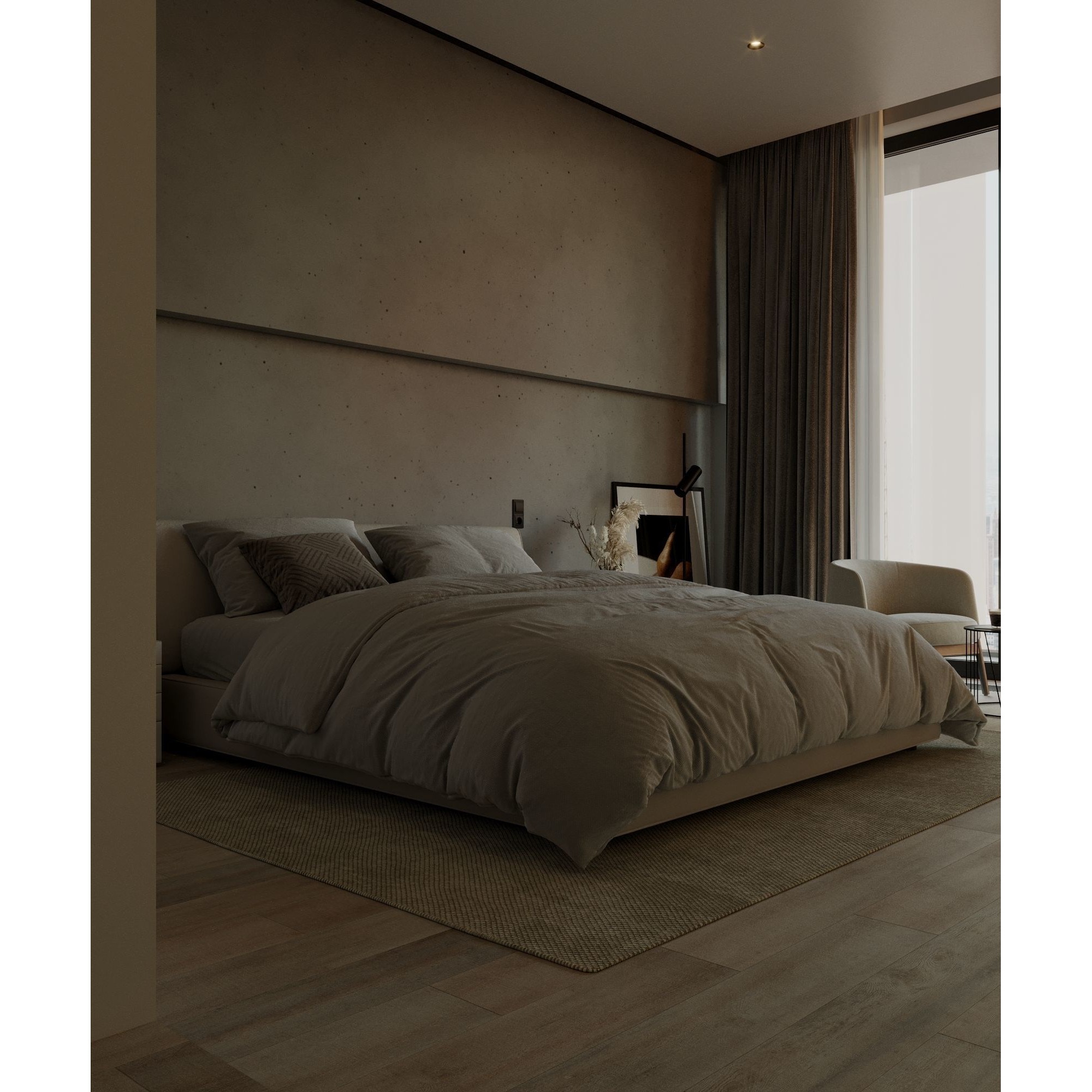 New York Apartment - Interior Scene 3D Model - View 3