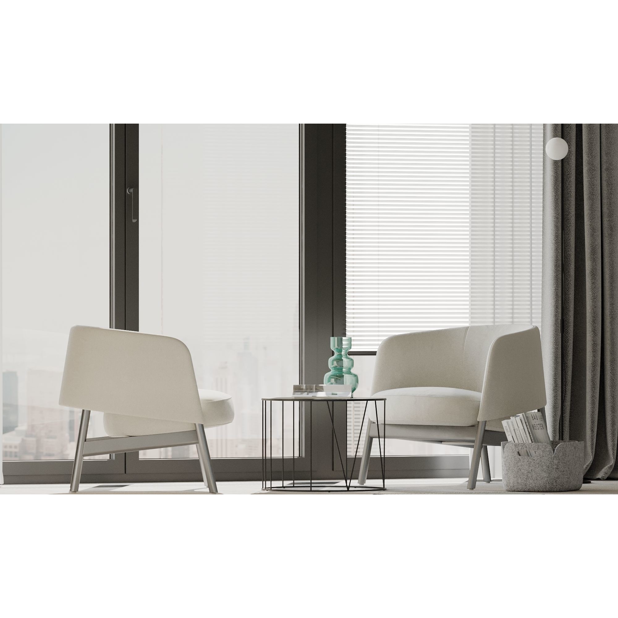 New York Apartment - Interior Scene 3D Model - View 32