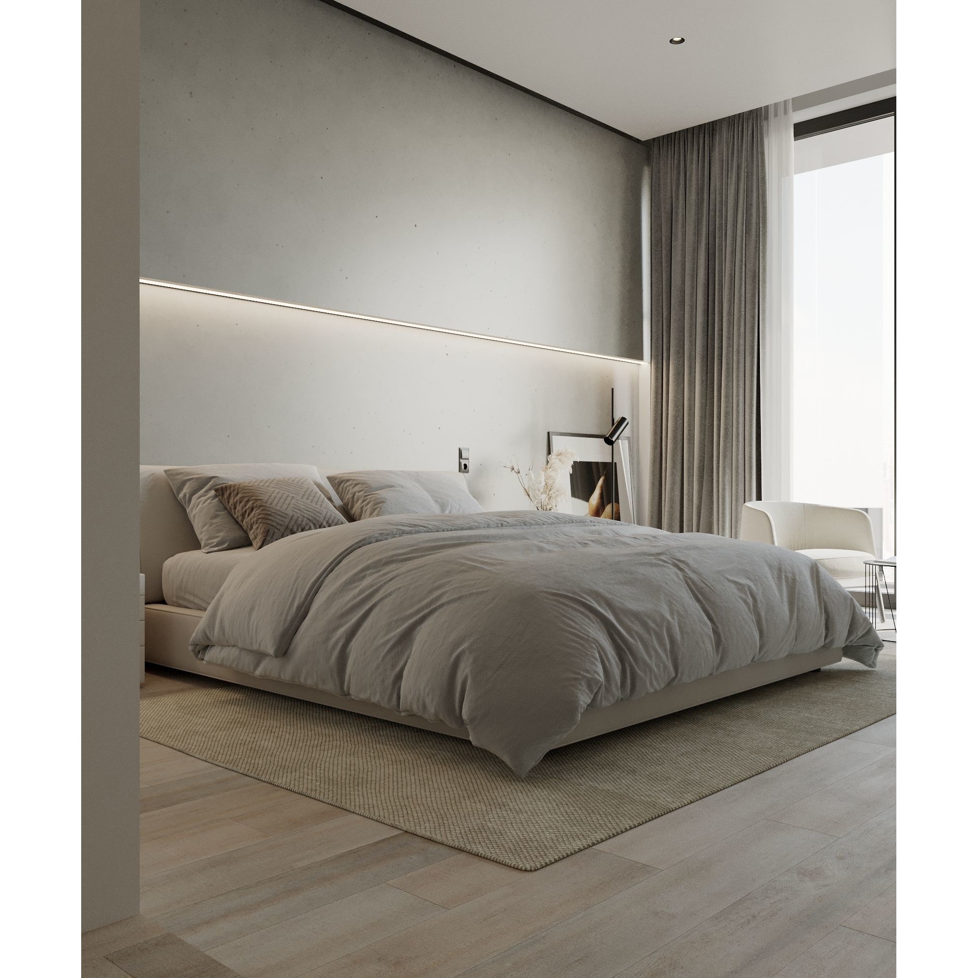 New York Apartment - Interior Scene 3D Model - View 4