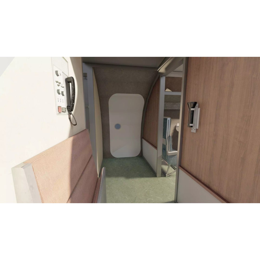 1970s Boeing 747-100 3D Model – Detailed Aircraft Interior & Exterior - View 27