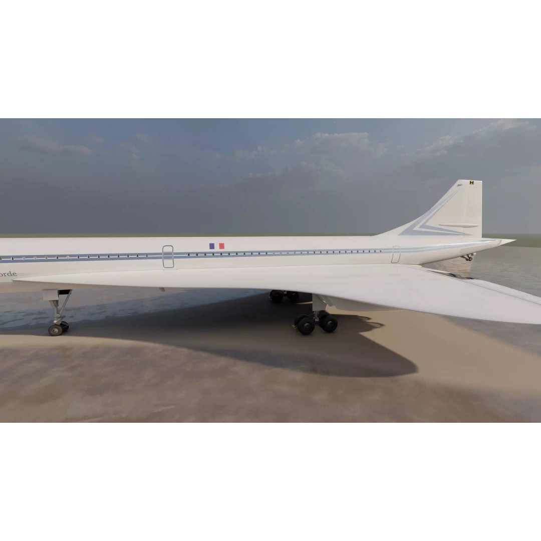 1970s Boeing 747-100 3D Model – Detailed Aircraft Interior & Exterior - View 31