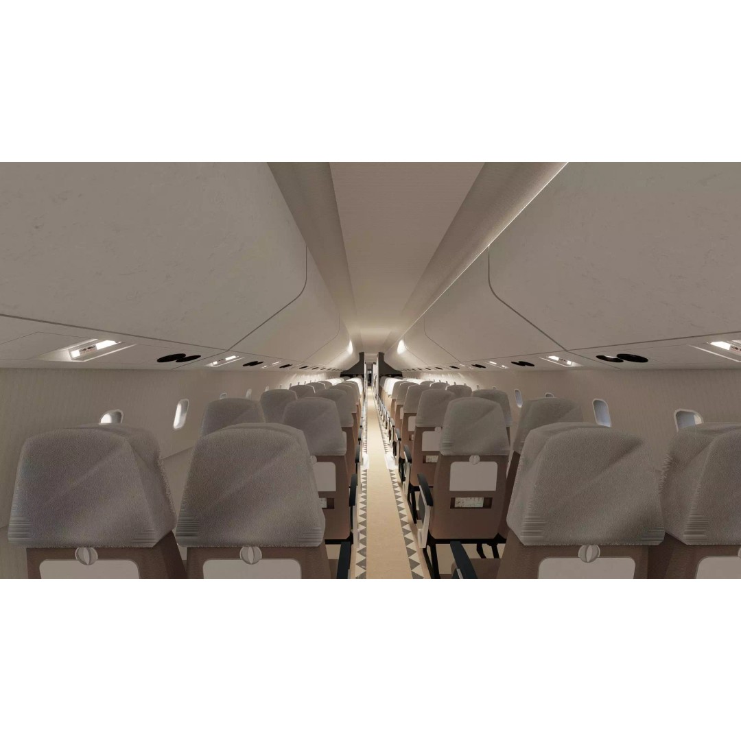 1970s Boeing 747-100 3D Model – Detailed Aircraft Interior & Exterior - View 37