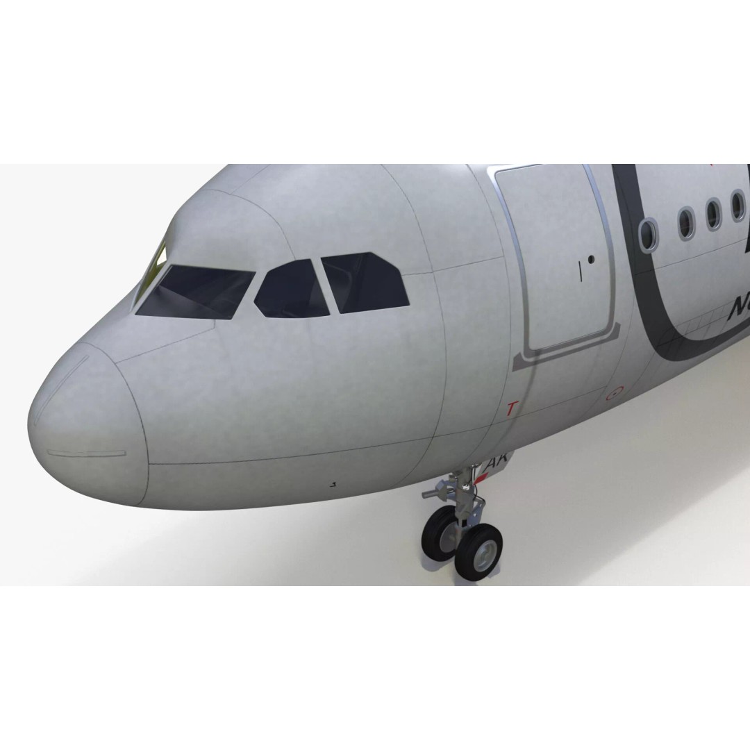 Airbus A330-300 3D Model – Commercial Airliner PBR Asset, FBX - View 13