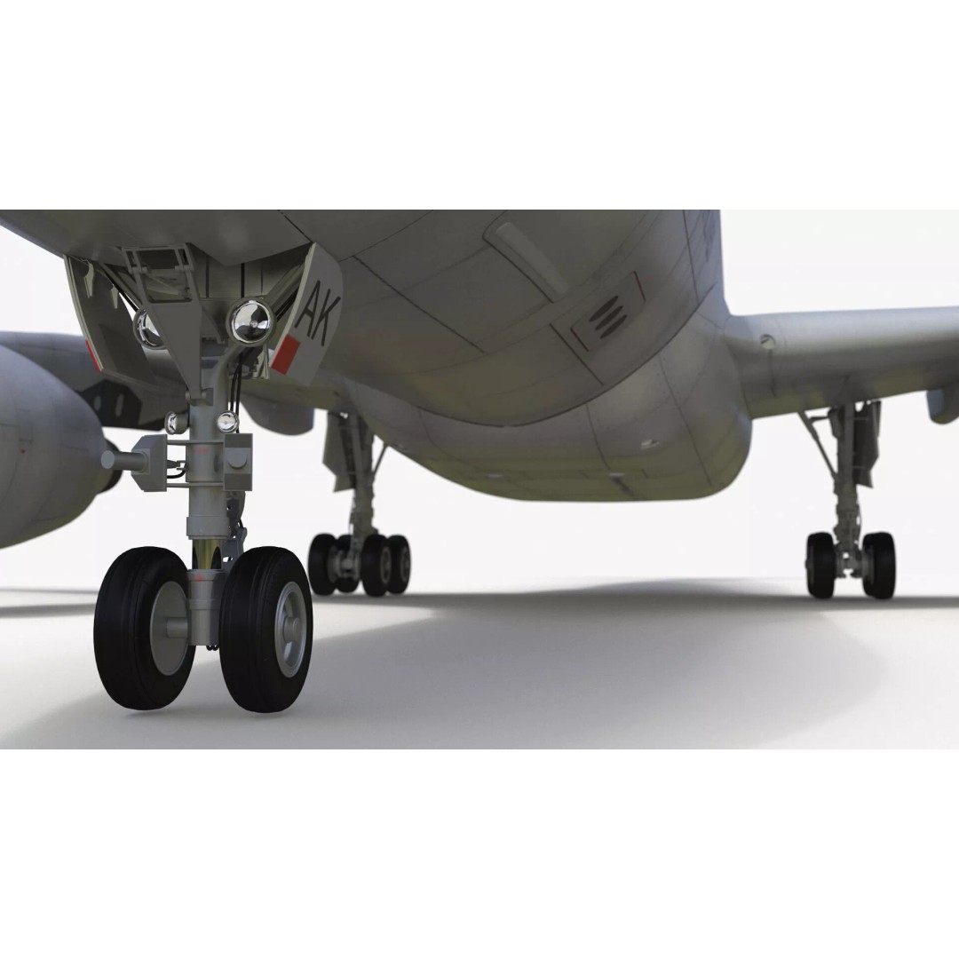 Airbus A330-300 3D Model – Commercial Airliner PBR Asset, FBX - View 14