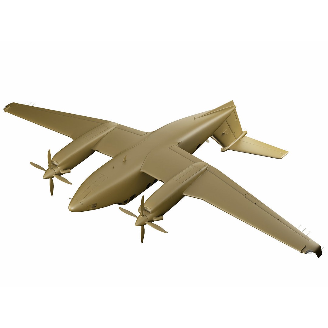 Beechcraft King Air 250 3D Model – Detailed Aircraft Asset, FBX, OBJ - View 23