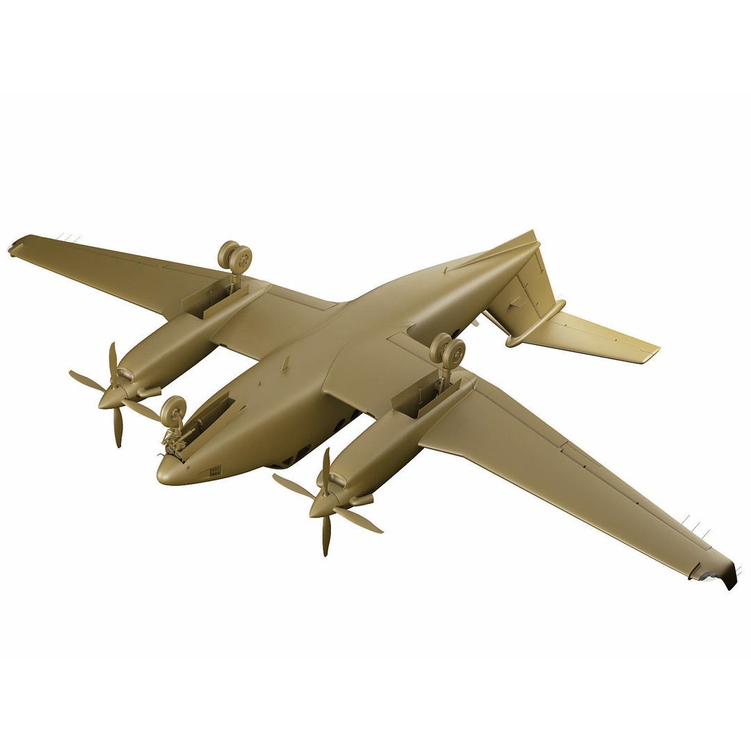 Beechcraft King Air 250 3D Model – Detailed Aircraft Asset, FBX, OBJ - View 24