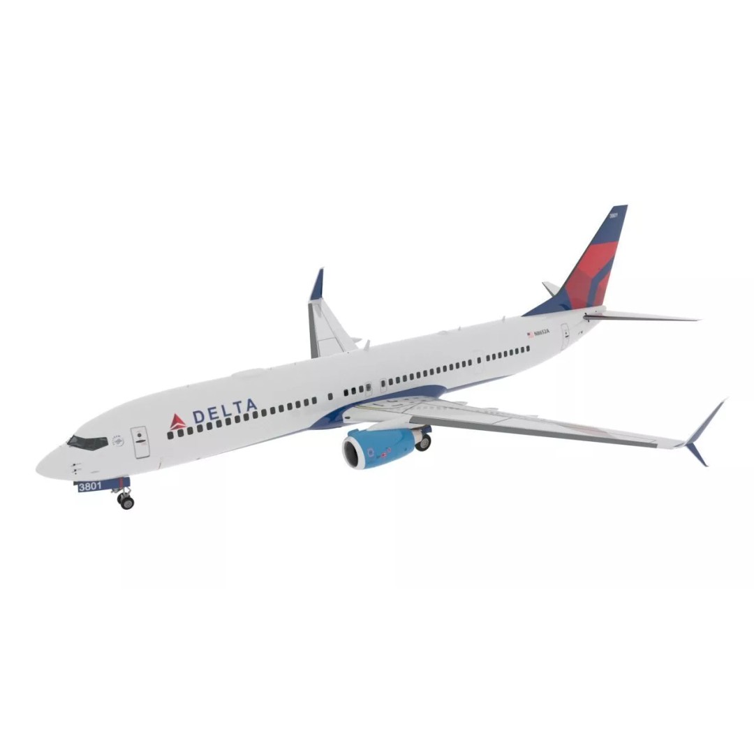 Boeing 737-900 3D Model – Rigged Cabin Design for Cinema 4D - View 52