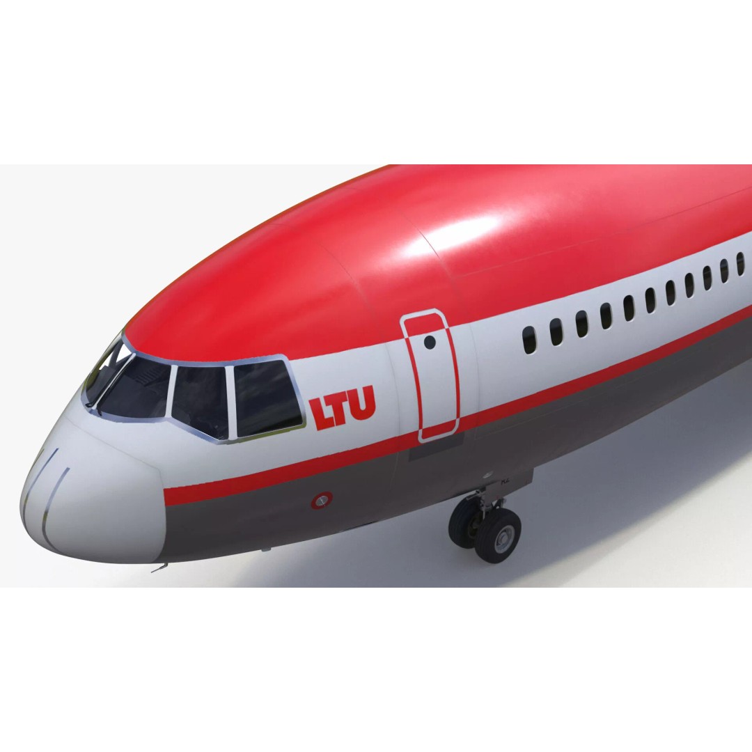 McDonnell Douglas MD-11 3D Model – High Poly Airliner, FBX, PBR Textures - View 17