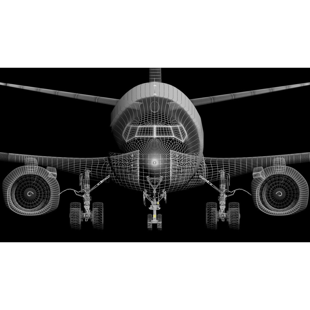 Boeing 737-800 3D Model – High-Detail Aircraft Template, FBX, OBJ - View 17