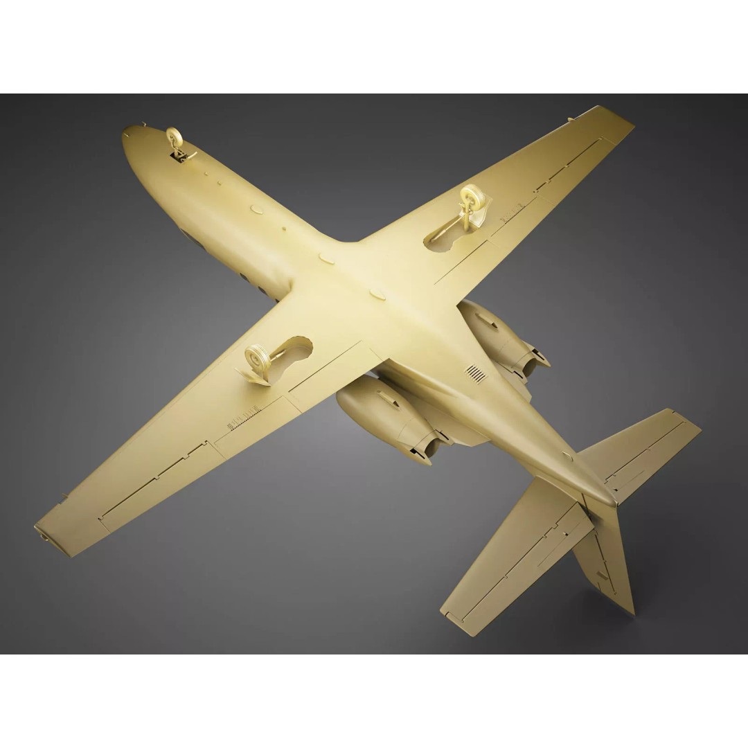Cessna 550 Citation II 3D Model – Medium Quality Aircraft Asset, FBX, OBJ - View 18