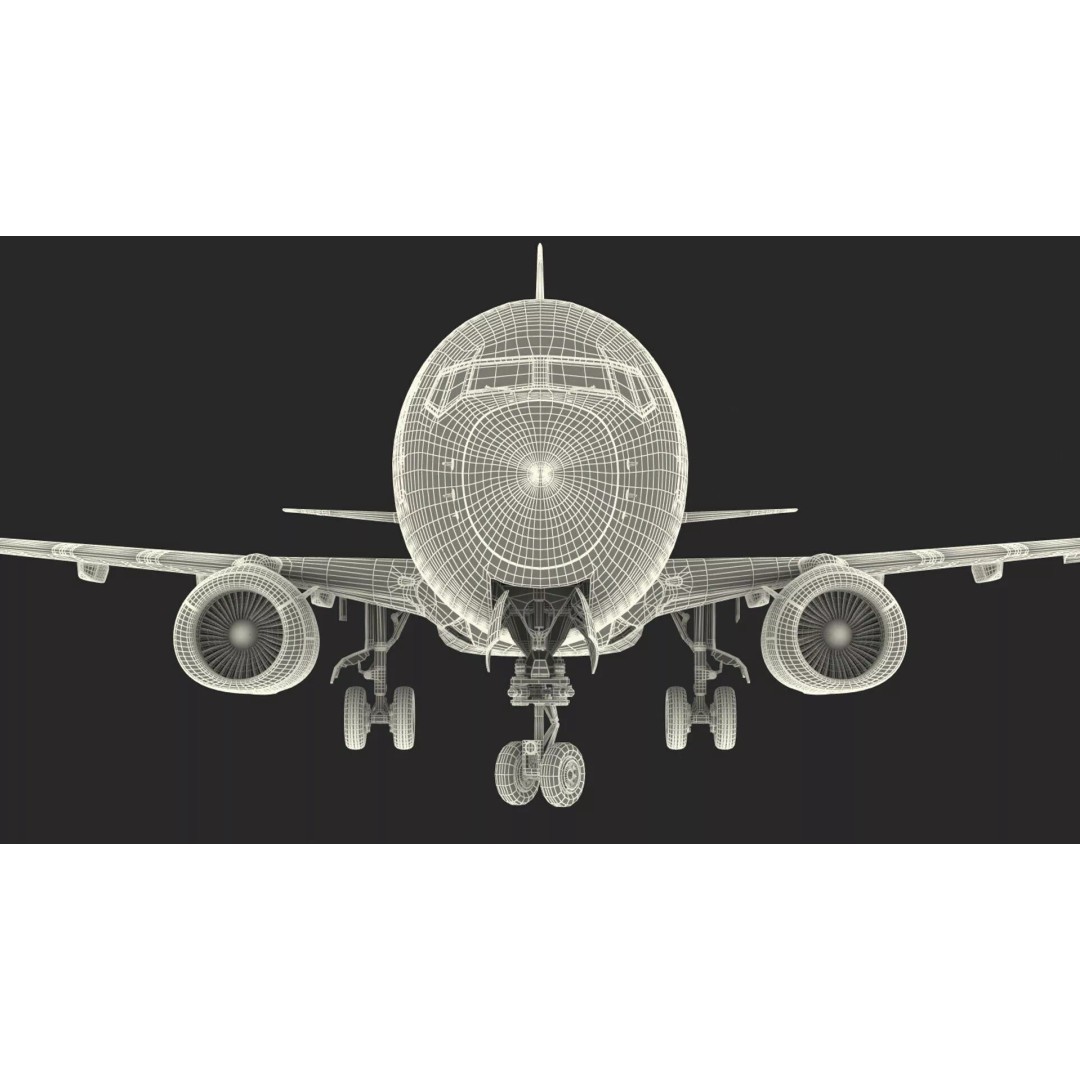 Boeing 737-900 ER 3D Model – Detailed Commercial Aircraft with Cabin and Doors - View 37