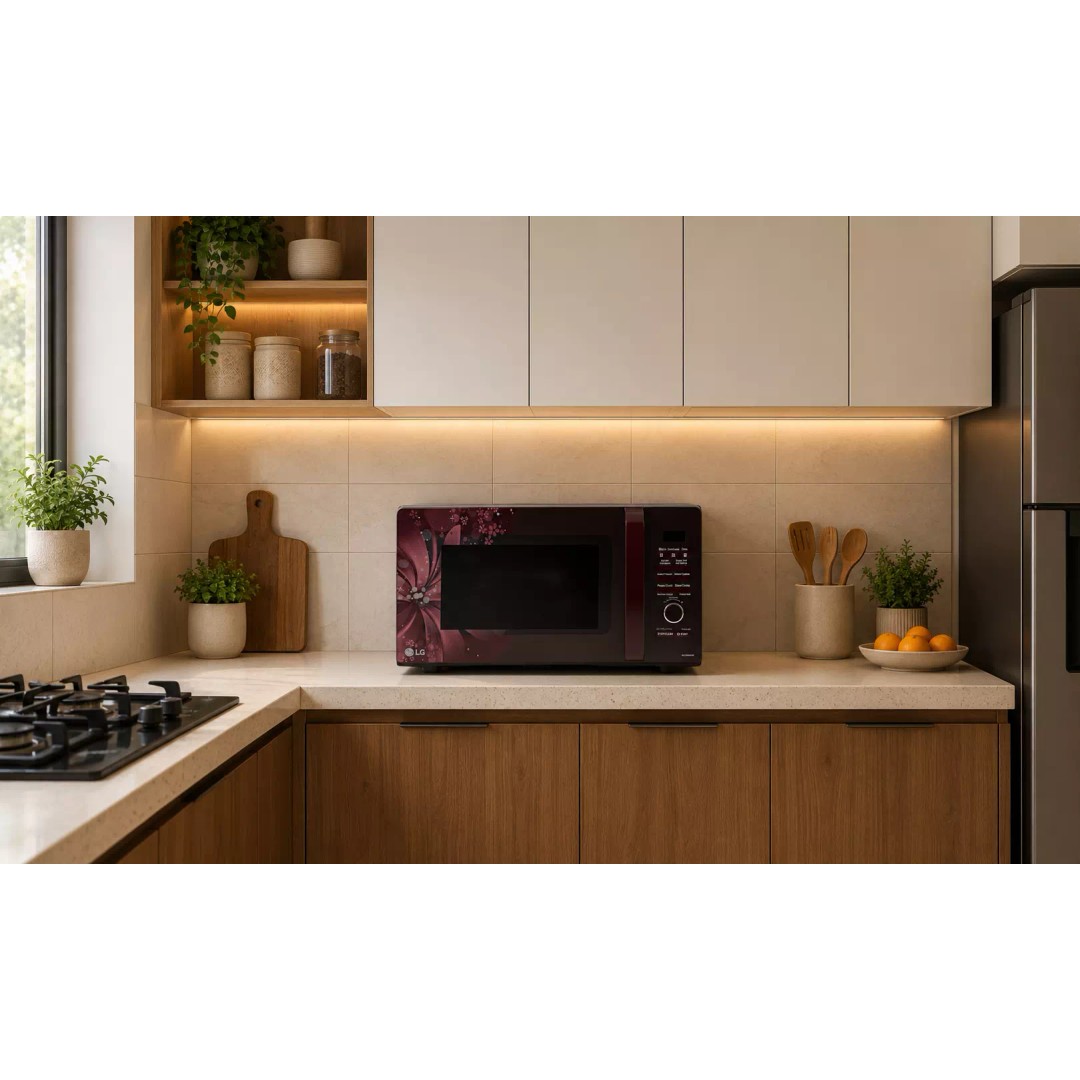 Countertop Microwave Oven 3D Model – Modern Kitchen Appliance, FBX - View 2