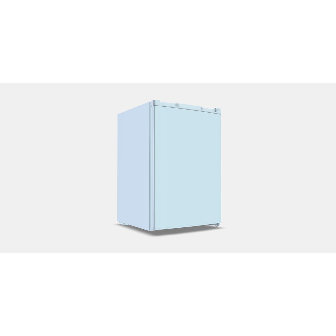 LAGAN Fridge 3D Model – Low Poly Kitchen Appliance, FBX - View 3